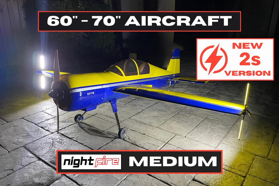 Night Flying Light Systems for high performance model aircraft – Night ...