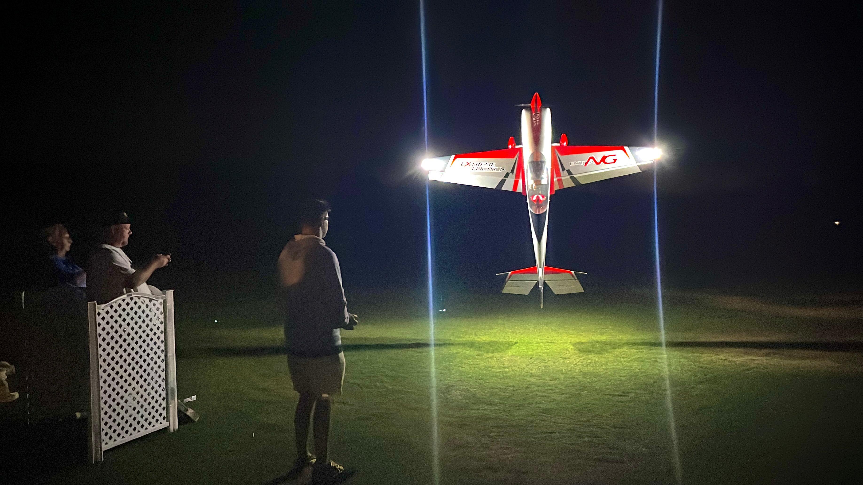 Night flying cheap rc plane